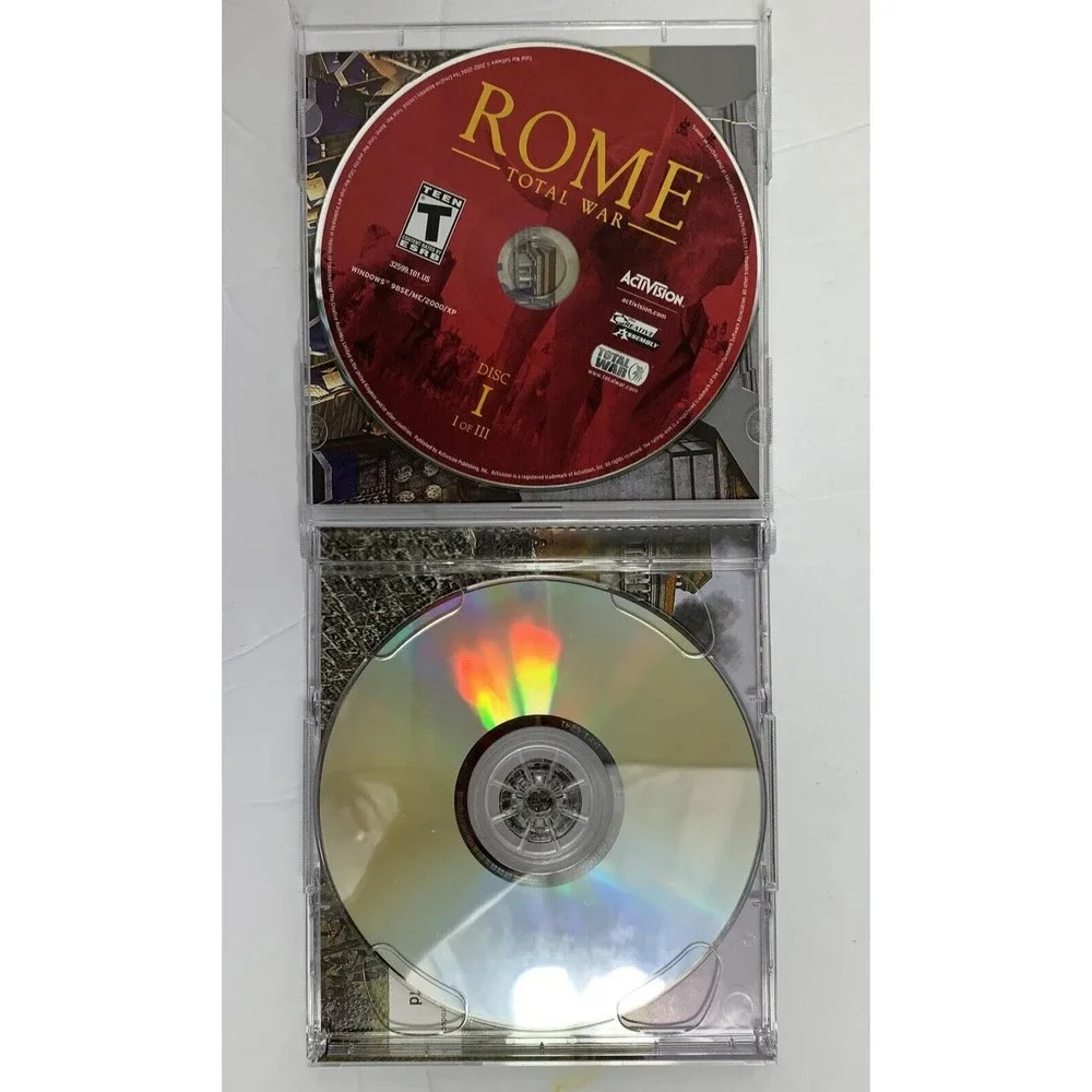 Rome: Total War, (PC 2004) Strategy Game, Activision Windows Software W/ Key